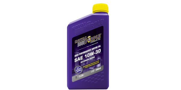 Royal Purple 01130 SAE 10W-30 High Performance Synthetic Motor Oil