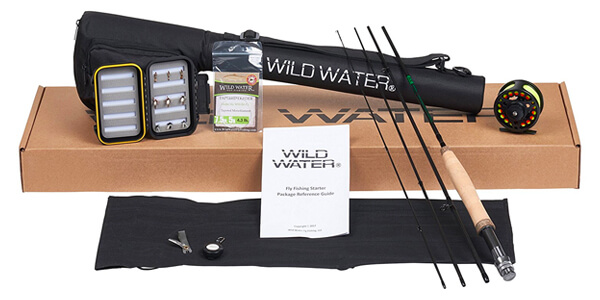 Wild Water Fly Fishing Complete 3/4 (7' Rod) Starter Package
