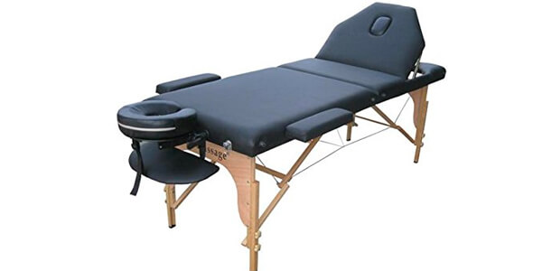 BestMassage PU Portable Massage Table