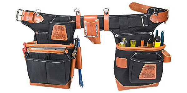 Occidental Leather 9850 Adjust-to-Fit Fat Lip Tool Bag Set – Black