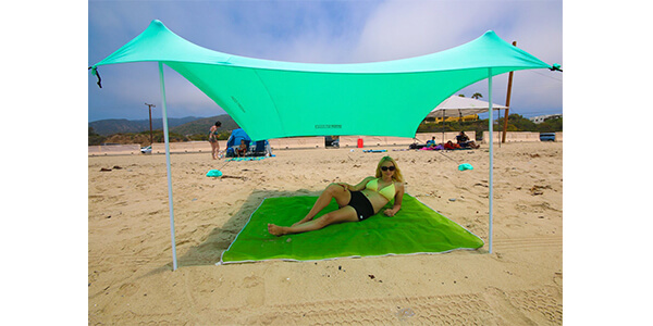 Mad Grit Best XL Portable Beach Shade Umbrella 