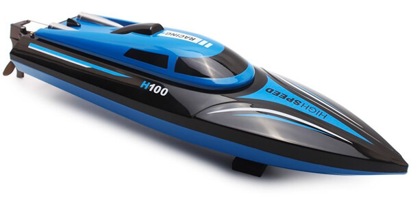 SZJJX RC Boat 2.4GHz 4 Channels Remote Control Electric Racing Boat