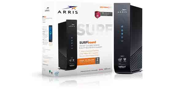 ARRIS SURFboard SBG7400AC2 DOCSIS 3.0 Cable Modem / AC2350 Wi-Fi Router