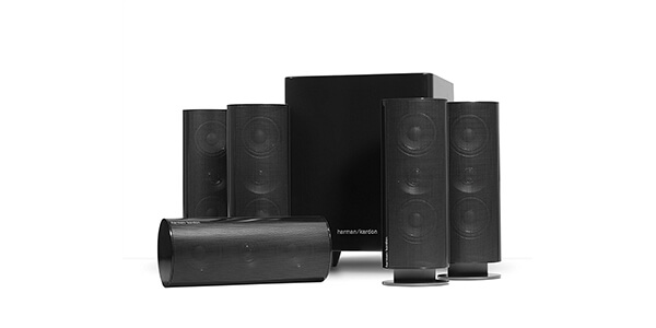 Harman Kardon HKTS 30BQ 5.1 Home Theater Speaker System 