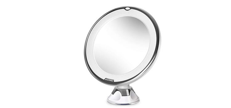 Beautural 10X Magnifying Lighted Vanity Makeup Mirror
