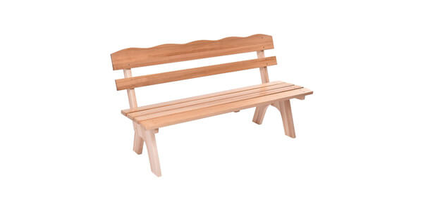 Wooden Garden Bench Furniture(Giantex) 